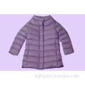 Purple Thin Packable Lightweight Down Jacket Duck Feather O